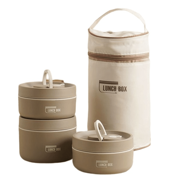 HEATLOX – Lunchbox aislada de doble pared para una larga retención del calor