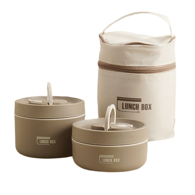 HEATLOX – Lunchbox aislada de doble pared para una larga retención del calor