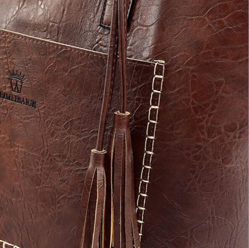 Bolso de hombro de piel para mujeres