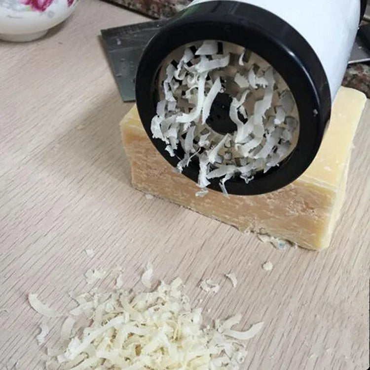 BowLift | Rallador de Queso de Acero Inoxidable GRATEVO DuoCut | Incluye 2 Inserciones de Corte | Robust Rallador de Queso y Verduras