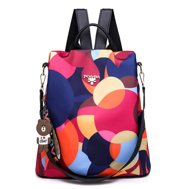 Mochila Oxford de Gran Capacidad Antirrobo