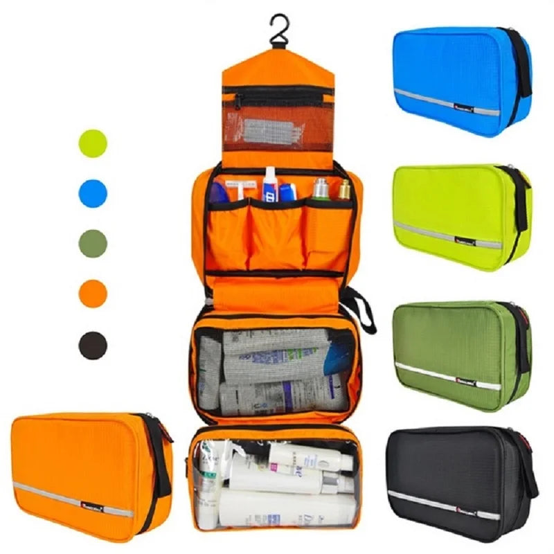 Travelior MaxPack Gran Neceser Impermeable para Hombres y Mujeres | Neceser de Viaje | Diseño Robusto y Gran Capacidad de Almacenamiento