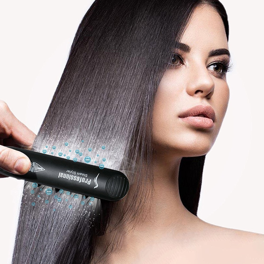 Alisador de Cabello de Vapor Cerámico