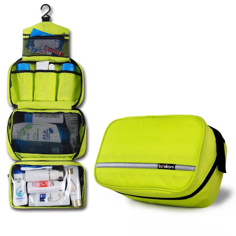Travelior MaxPack Gran Neceser Impermeable para Hombres y Mujeres | Neceser de Viaje | Diseño Robusto y Gran Capacidad de Almacenamiento