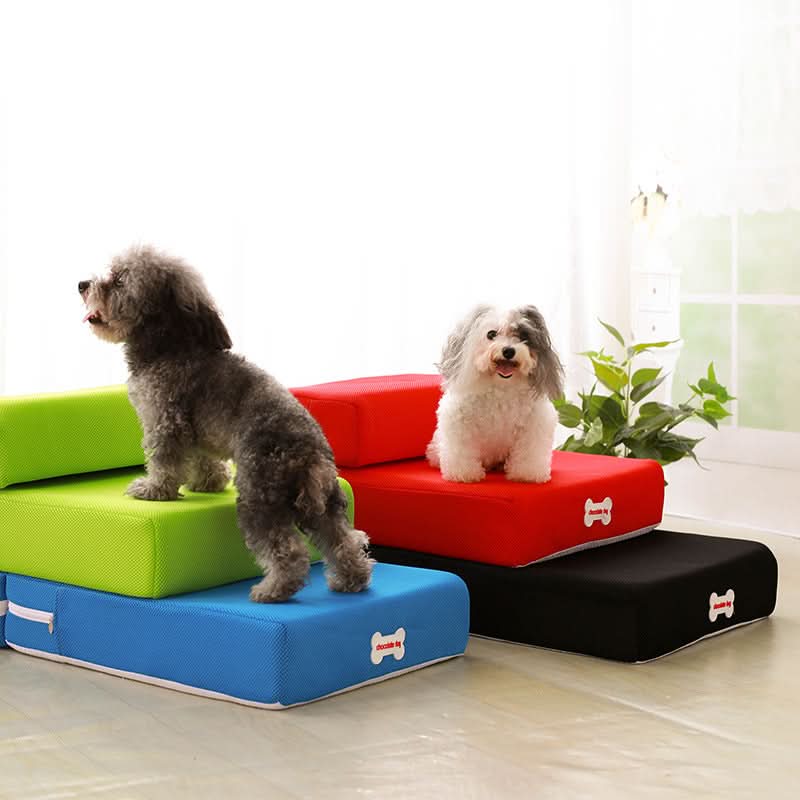 DOGSTEP PRO – Escalier de luxe pour chien pour un accès sécurisé au canapé et au lit