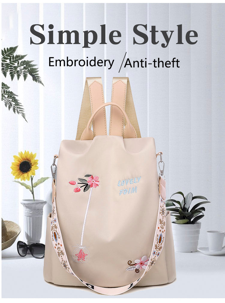 Mochila Oxford de Gran Capacidad Antirrobo
