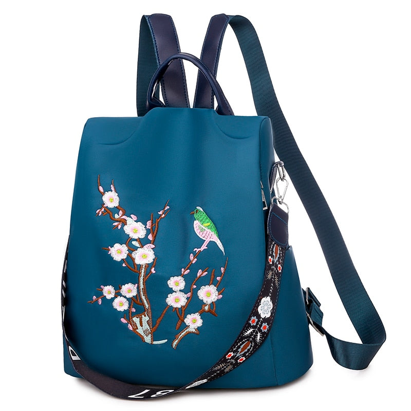 Mochila Oxford de Gran Capacidad Antirrobo