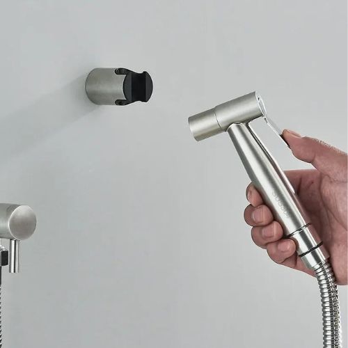 Ducha de Mano para Bidet con Presión de Agua Ajustable y Diseño Duradero