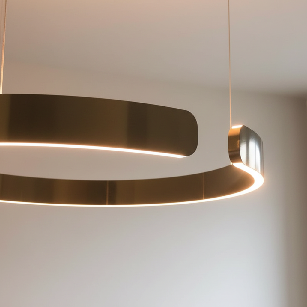 Lámpara colgante LED SkyRing con diseño moderno