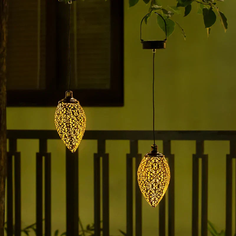 SunDrop - Lámparas colgantes solares para una iluminación exterior encantadora