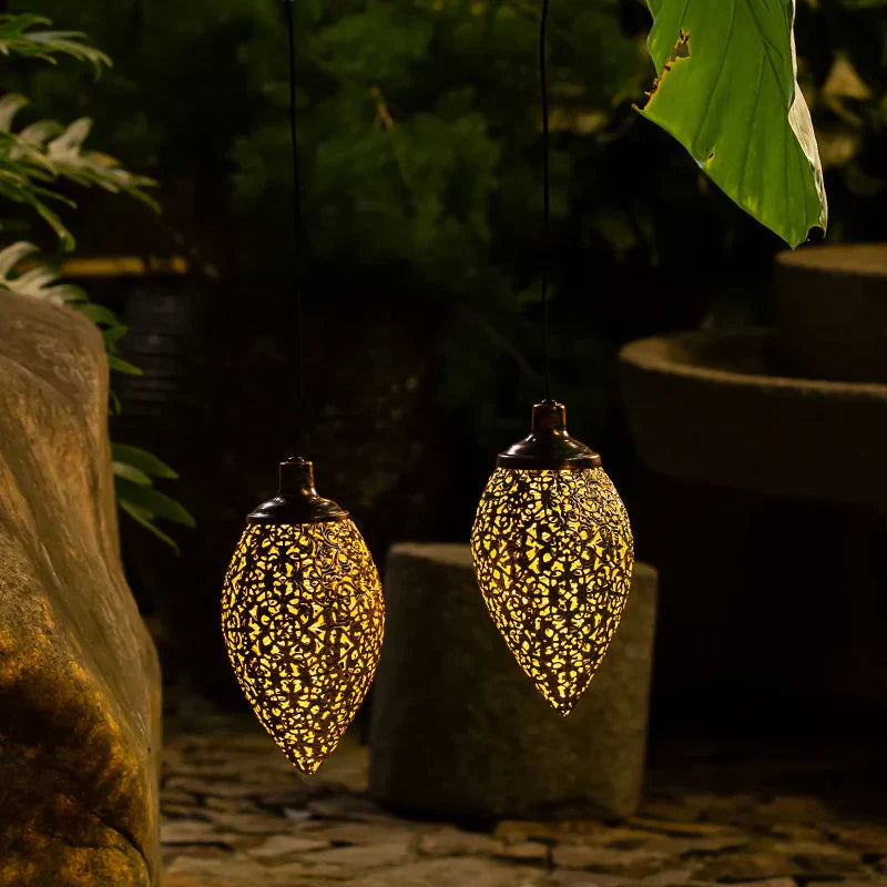 SunDrop - Lámparas colgantes solares para una iluminación exterior encantadora