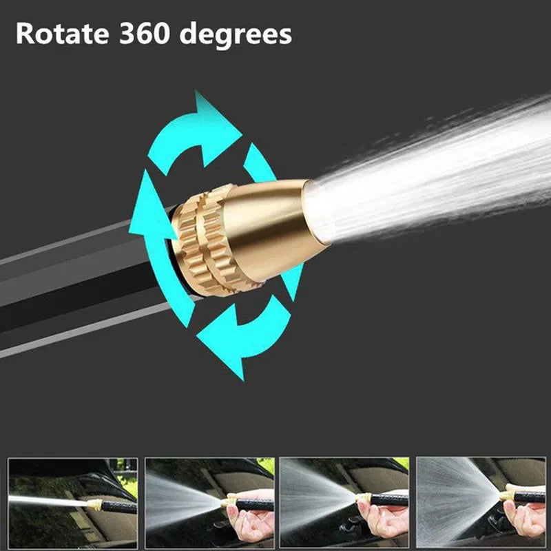 Pistola de Agua Ajustable de Alta Presión Portátil y de Fácil Limpieza