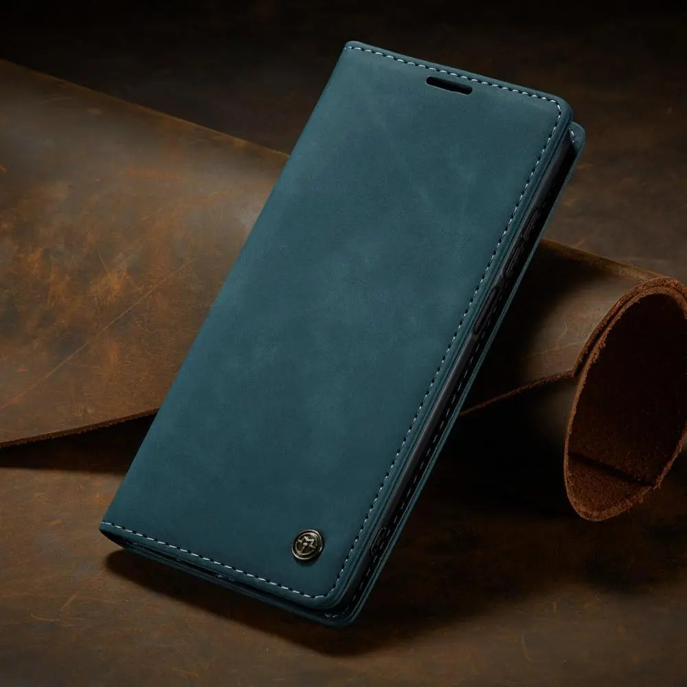 Funda de Cartera para Samsung Galaxy A14/A53/A54/A73/S20Ultra/S20Plus/S20/S21Ultra/S21Plus/S21/S21FE/S22Ultra/S22Plus/S22/S23Ultra/S23Plus/S23/S24Plus/S4 - Funda tipo Flip