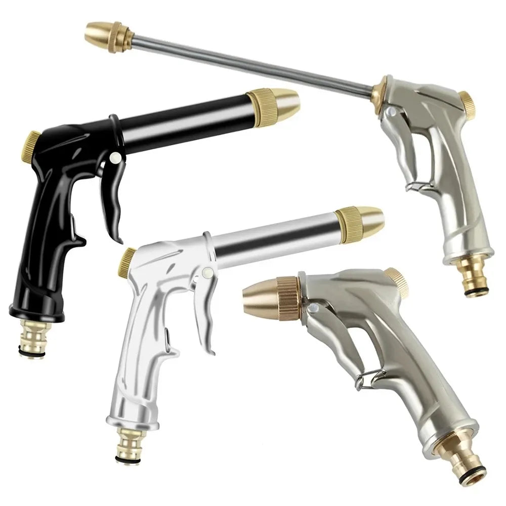 Pistola de Agua Ajustable de Alta Presión Portátil y de Fácil Limpieza
