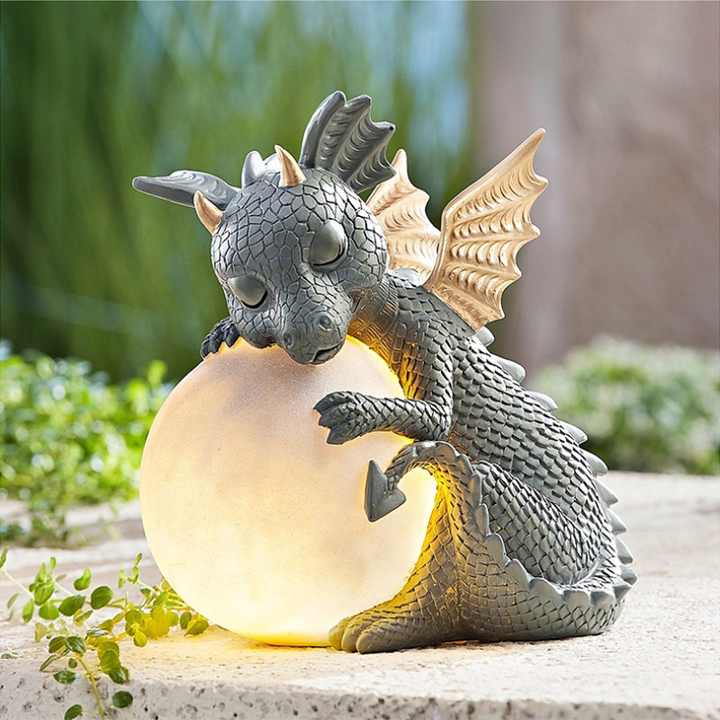 DracoLight - Lámpara de dragón recargable para una atmósfera acogedora