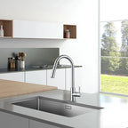 SILQUA – Grifo de cocina con sensor inteligente y caño extraíble
