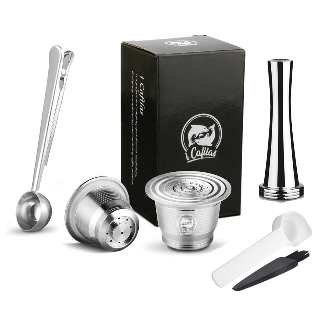 Cápsulas reutilizables para café crema (compatibles con Nespresso)
