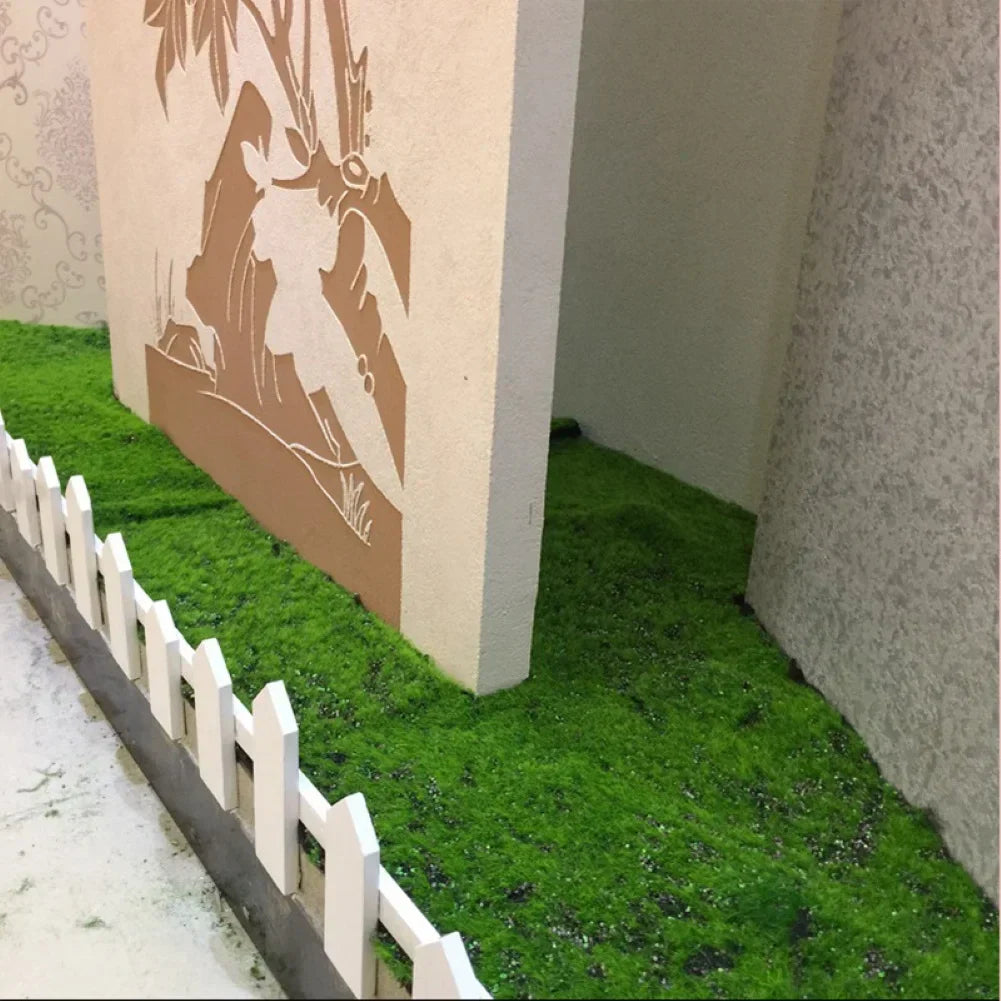 Simulación de Musgo Artificial Césped Artificial Alfombra