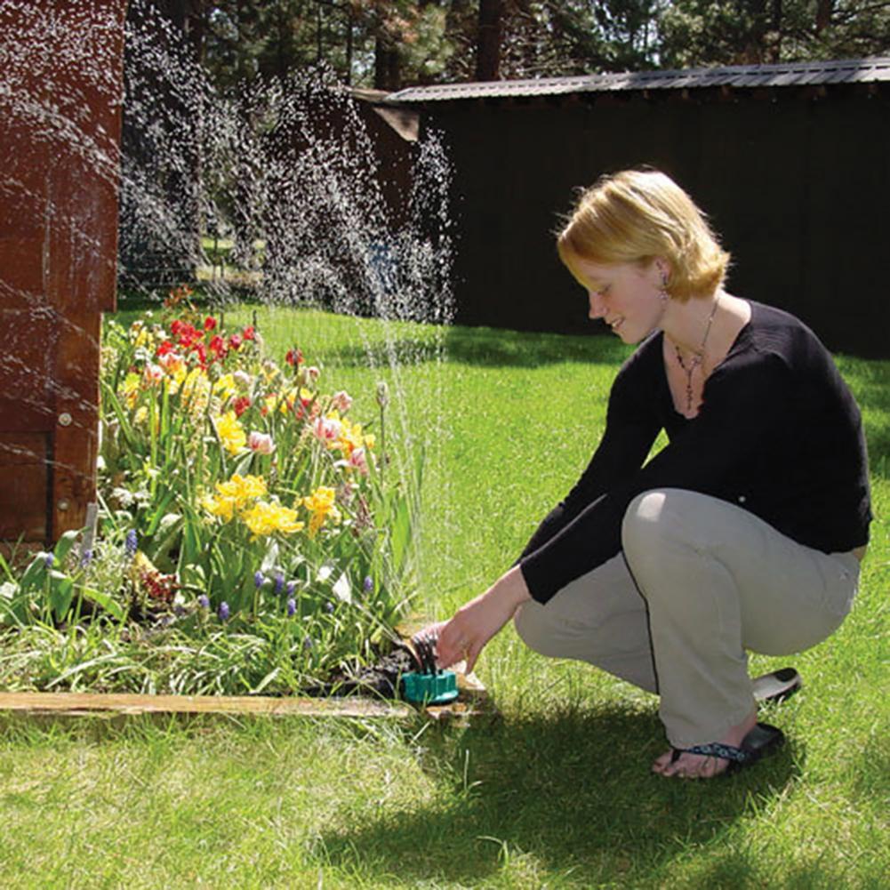 Sistema de Riego para Jardín 12 en 1 – Aspersor Ajustable con Riego de 360 Grados