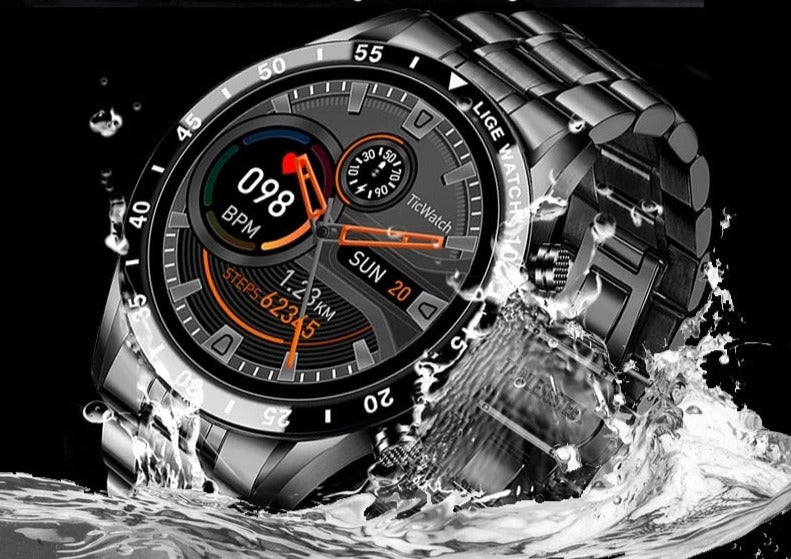 Reloj Inteligente de Lujo 4G – Estilo elegante y conectado con llamadas y conectividad