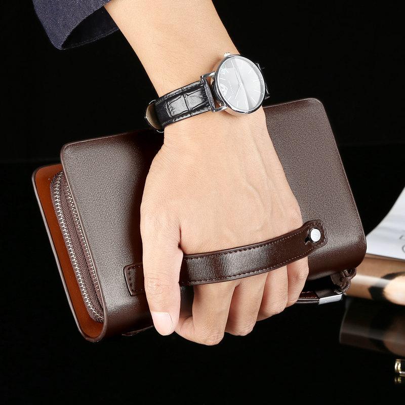 Bolso de mano para hombre - Lleva todas tus cosas fácilmente.