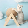 Juguete para gatos con área de rascado