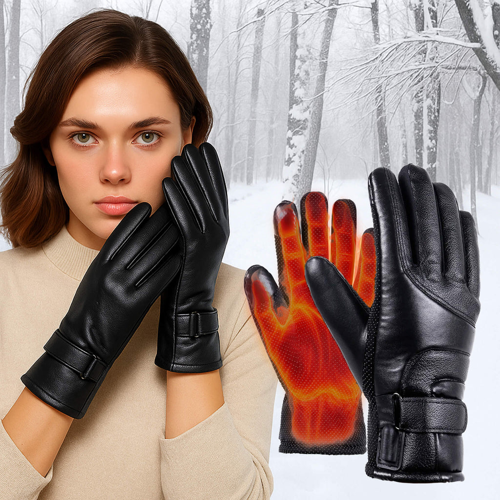 Guantes Calentados para Mujeres en el Reino Unido – Guantes Térmicos Impermeables de Invierno para Damas con Pantalla Táctil y Diseño Calentado Recargable por USB
