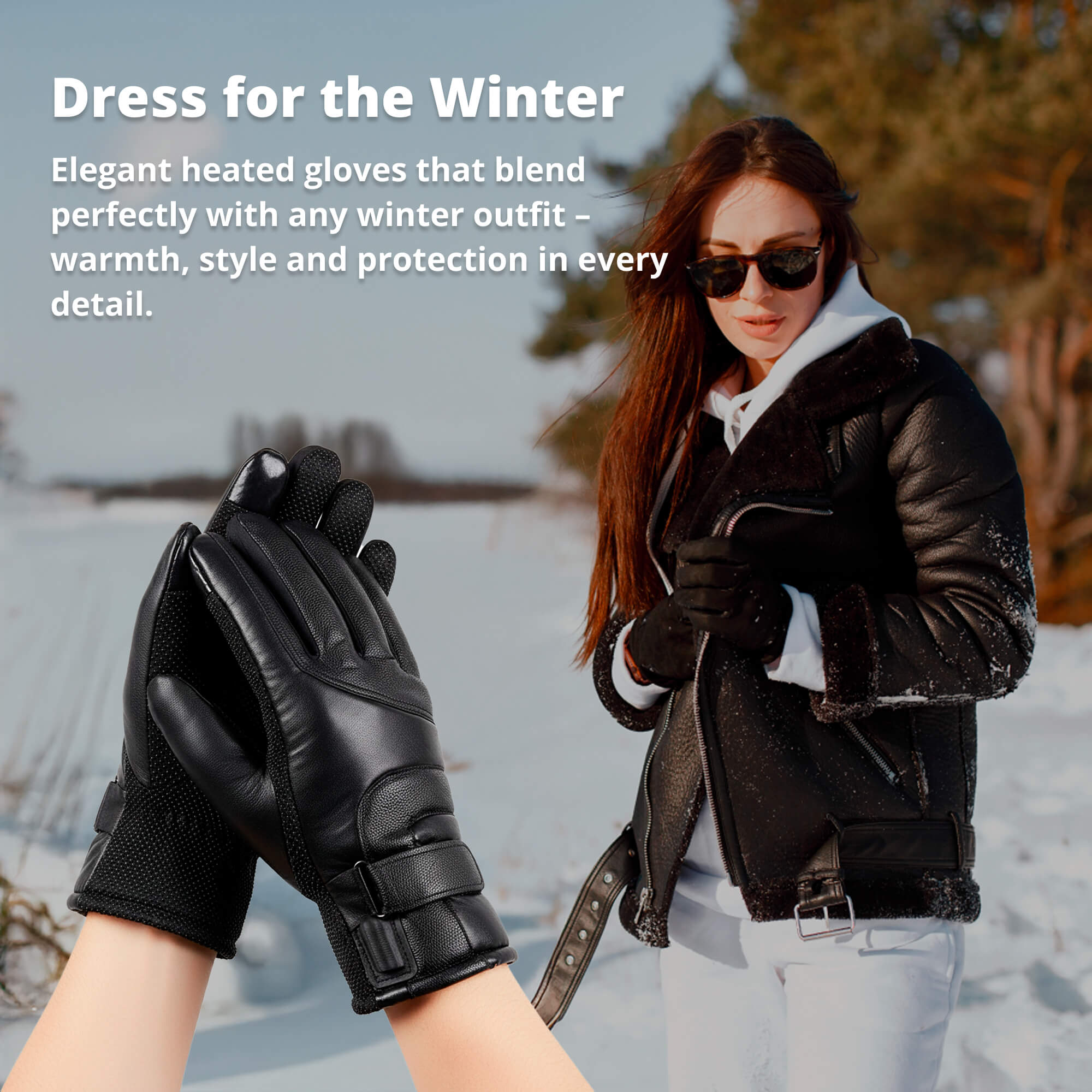 Guantes Calentados para Mujeres en el Reino Unido – Guantes Térmicos Impermeables de Invierno para Damas con Pantalla Táctil y Diseño Calentado Recargable por USB