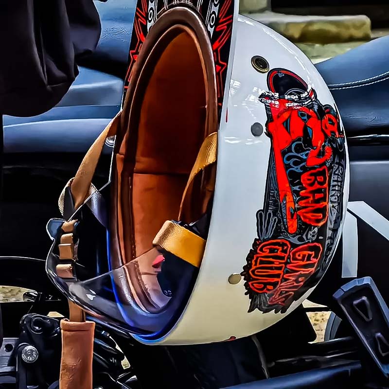 Casco de Moto para Hombres Integral Estiloso y Seguro
