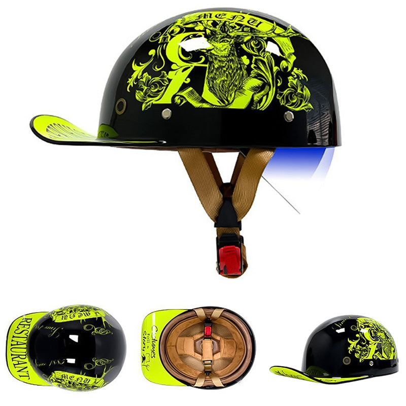 Casco de Moto para Hombres Integral Estiloso y Seguro