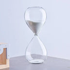 Temporizador de Arena de Vidrio | Decoración Elegante con Indicaciones de 5/10/30/60 Minutos