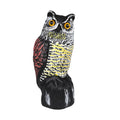 OwlGuard - Trampa para aves disuasoria en forma de búho para máxima protección al aire libre