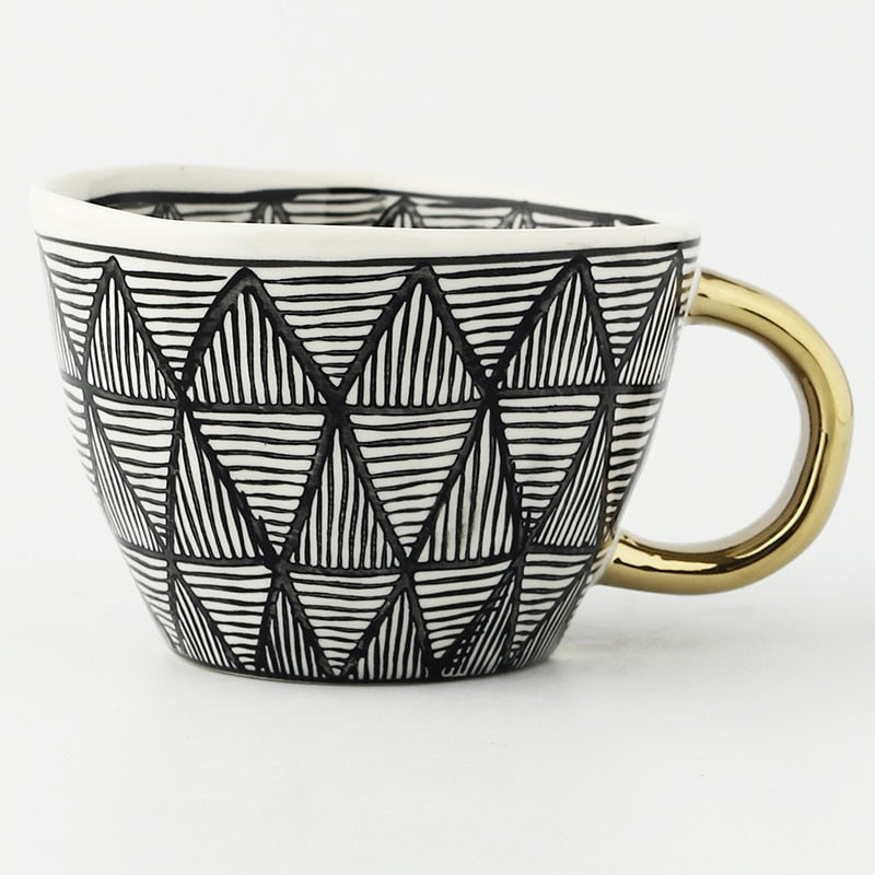 LuxeGeo - Taza de cerámica