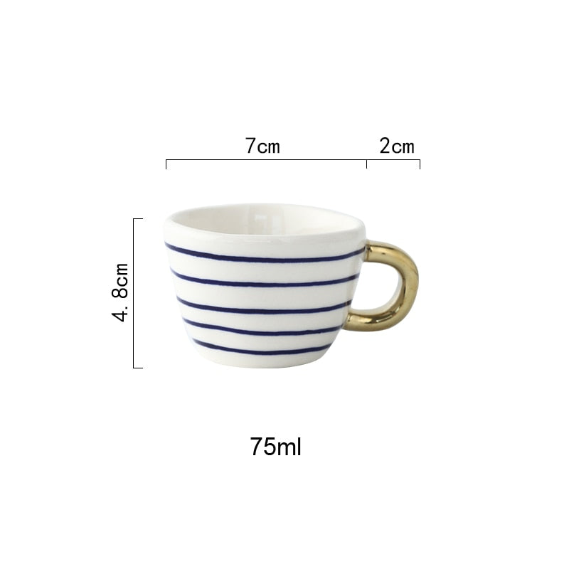 LuxeGeo - Taza de cerámica