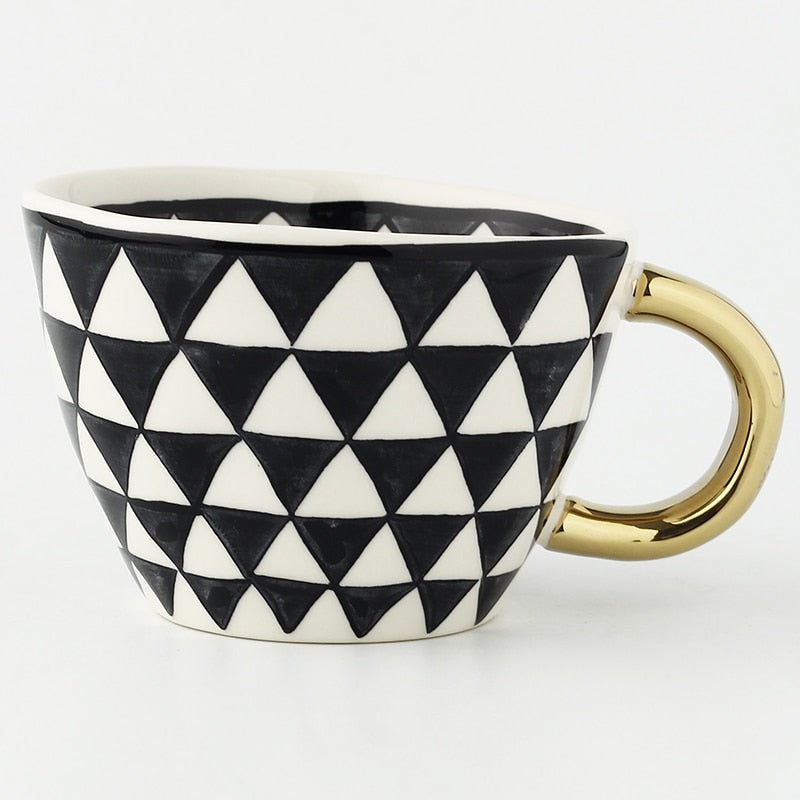 LuxeGeo - Taza de cerámica