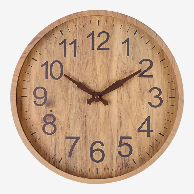 TimeSmart – Reloj de Pared Redondo con Pantalla Digital