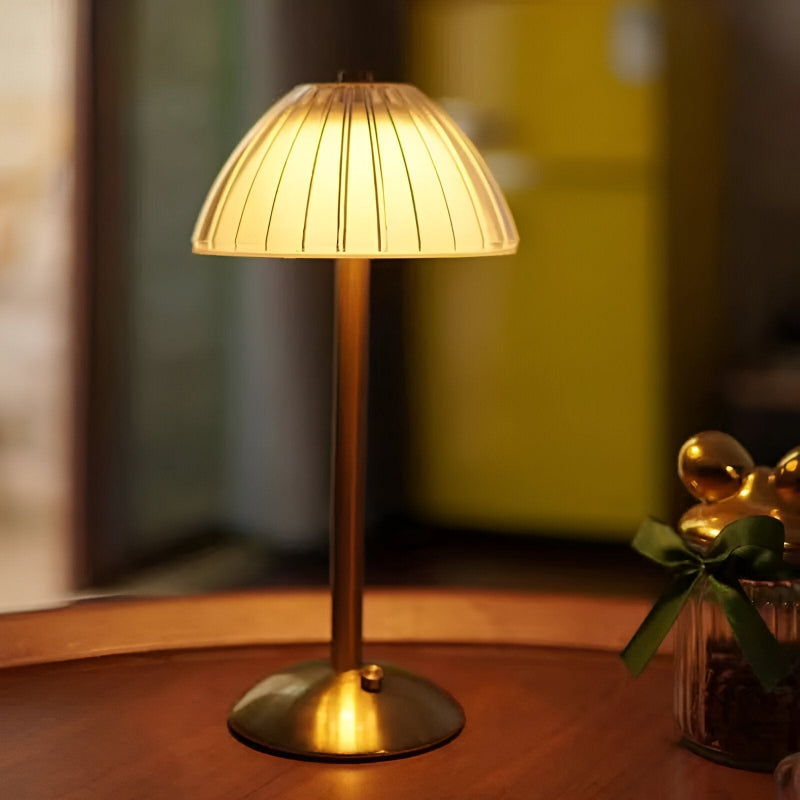 Lámpara de escritorio vintage inalámbrica - Iluminación de estilo sin cables