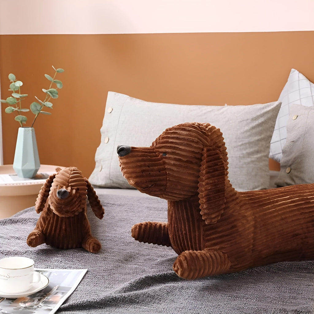 CuddlePup - Dulce almohada de dachshund para momentos de abrazo y relajación