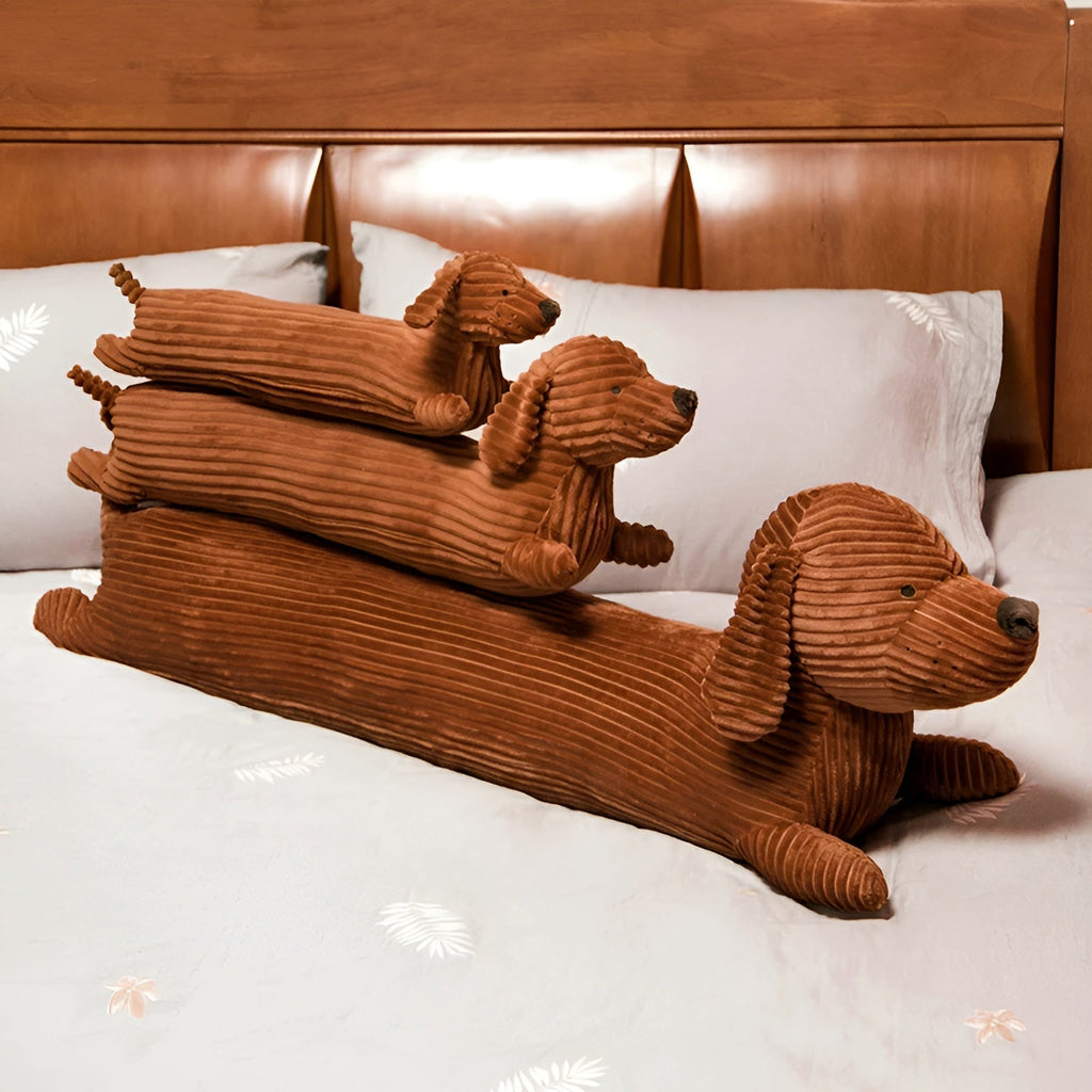 CuddlePup - Dulce almohada de dachshund para momentos de abrazo y relajación