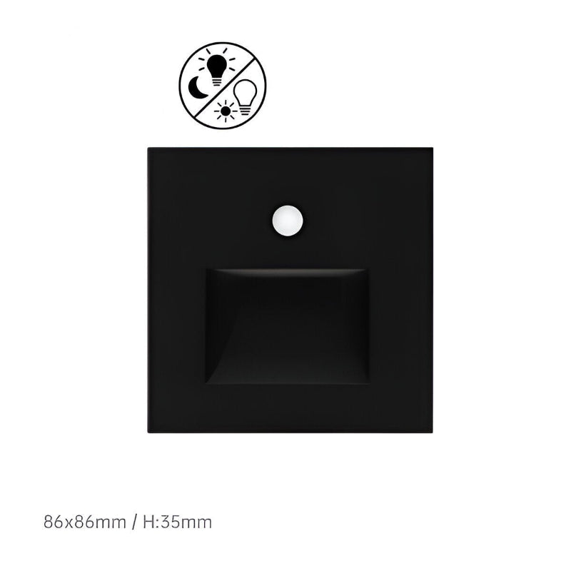 Lámpara de pared LED inteligente con sensor de movimiento – Elegante luz para el hogar inteligente para seguridad y estilo