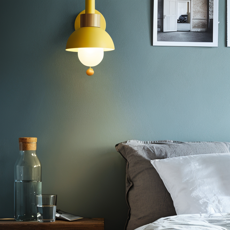 Kalsten | Lámpara de Pared Pastel para Dormitorio y Sala de Estar
