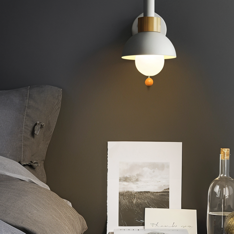 Kalsten | Lámpara de Pared Pastel para Dormitorio y Sala de Estar