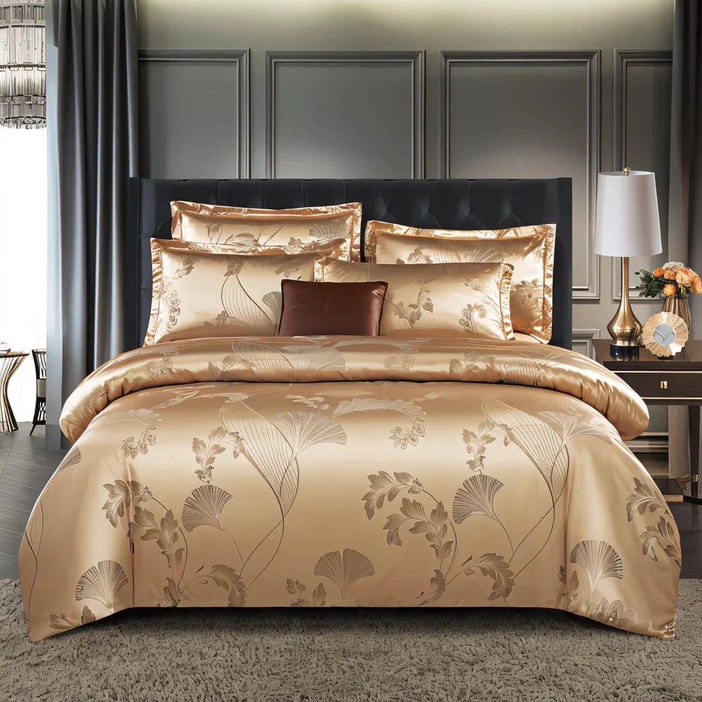 OpalDream – Juego de ropa de cama lujoso con diseño jacquard y suavidad sedosa