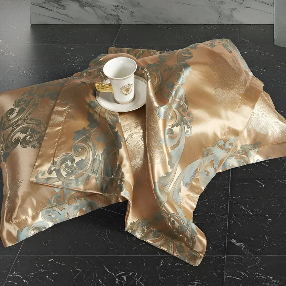 OpalDream – Juego de ropa de cama lujoso con diseño jacquard y suavidad sedosa