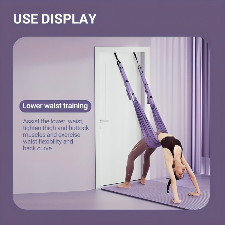 Cuerda aérea para mejorar tu flexibilidad con estiramientos profundos y fluidos