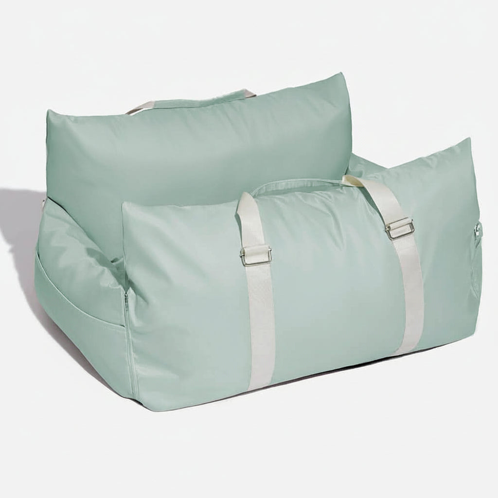 COMFYRIDE DOG SEAT – Cama de asiento para perros con cinturón de seguridad y base antideslizante