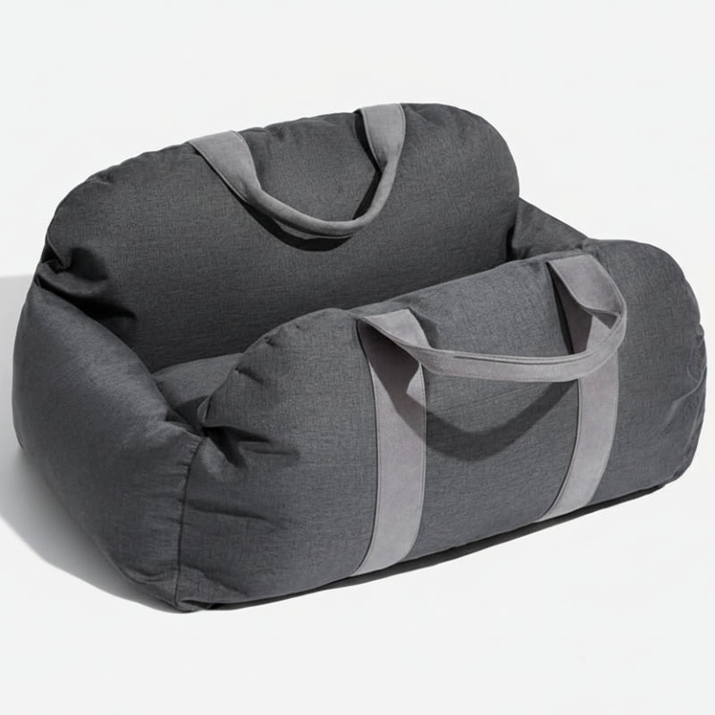 COMFYRIDE DOG SEAT – Cama de asiento para perros con cinturón de seguridad y base antideslizante