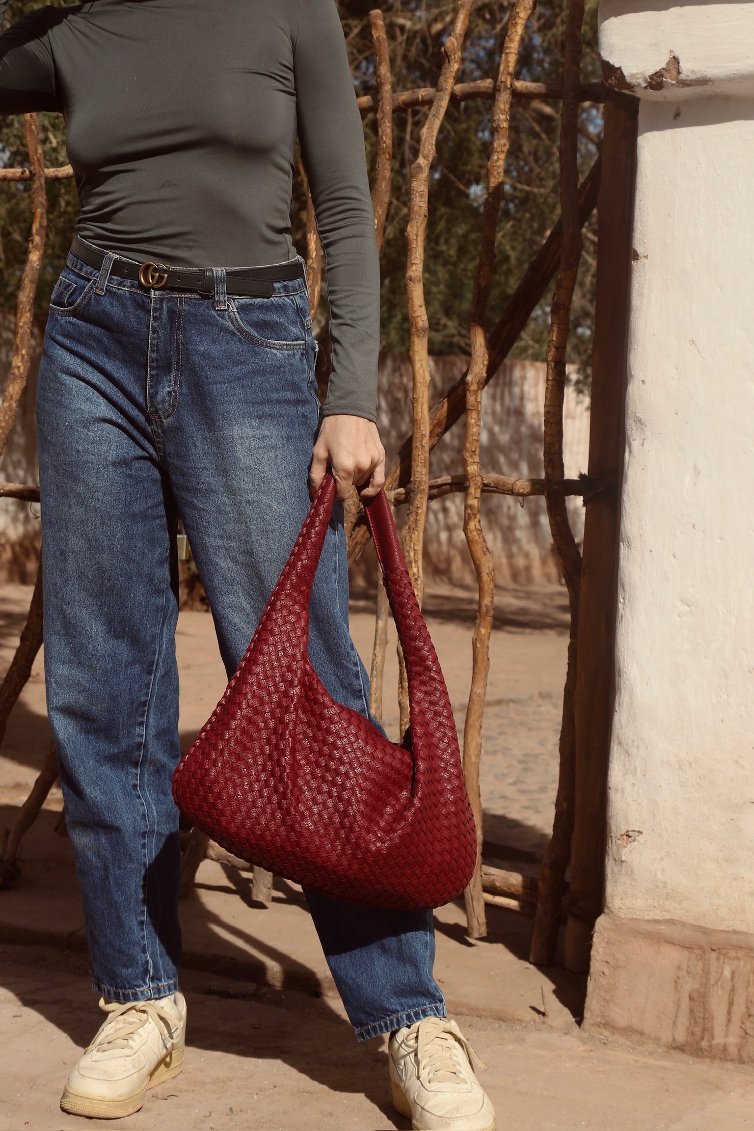 Sophia™ | Elegante bolsa de hombro de cuero
