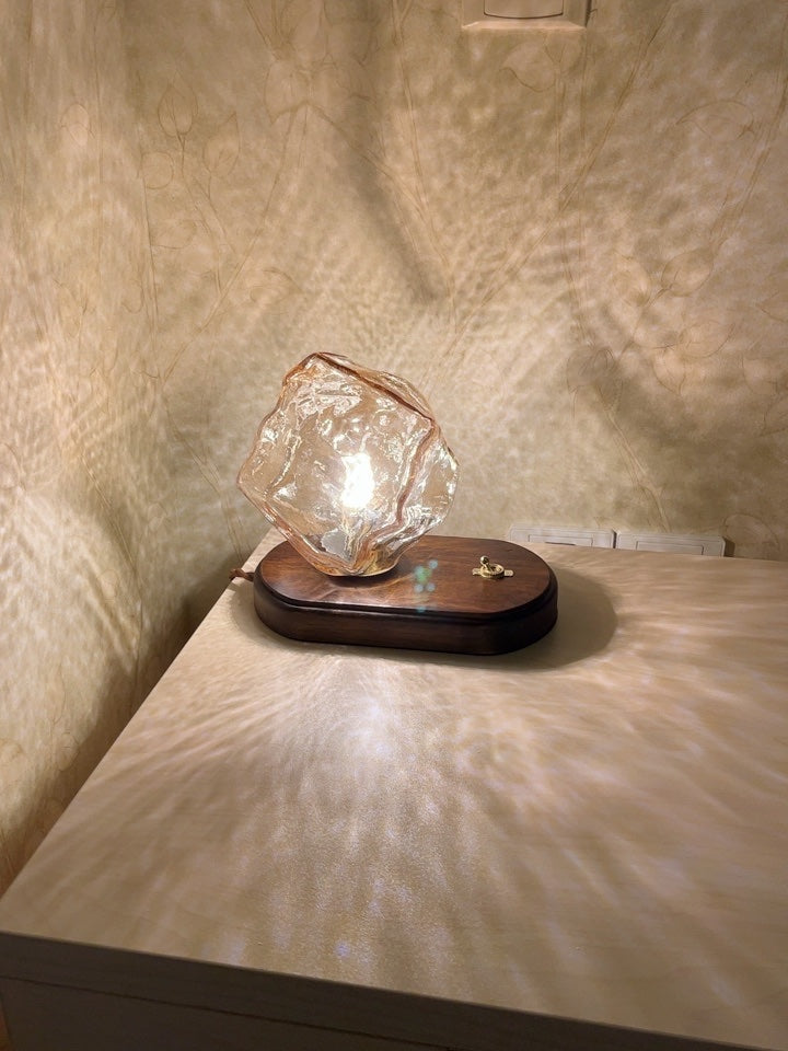 Averis | Lámpara de mesa de cristal