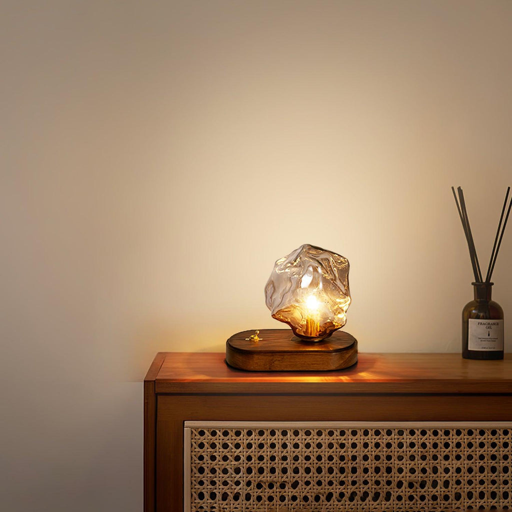 Averis | Lámpara de mesa de cristal